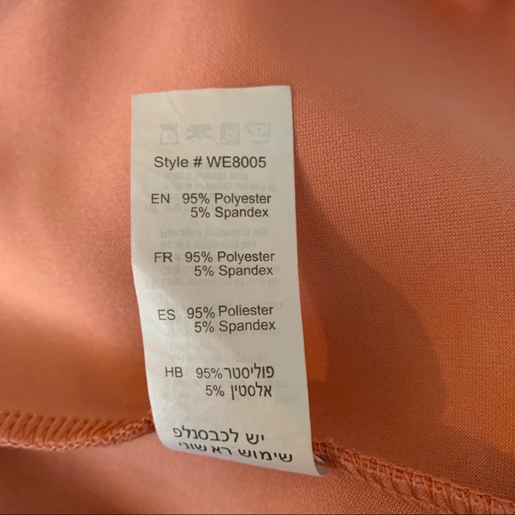 Revamped | Coral Pink Midi Pencil Skirt - Picture 7 of 8